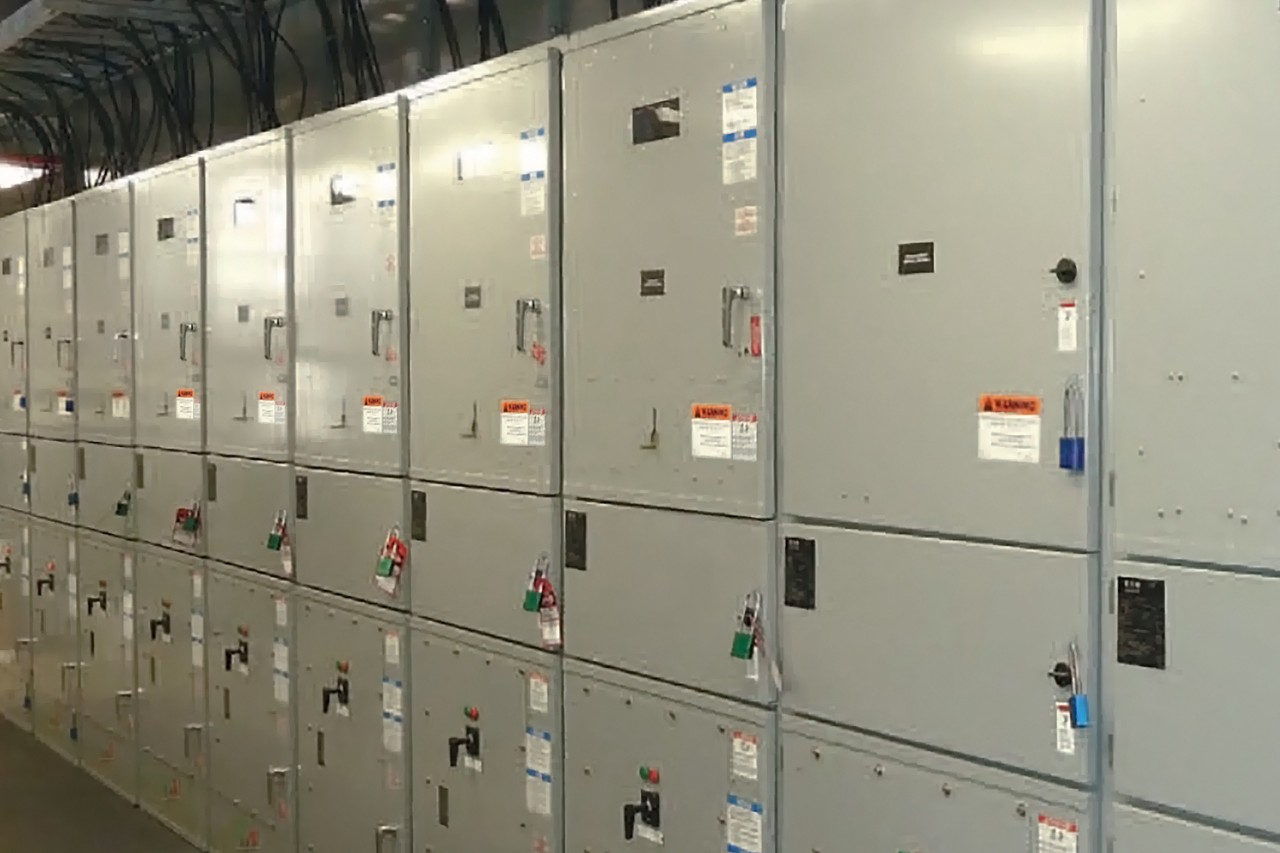gamme d'appareillages de commutation dans une installation hydroélectrique