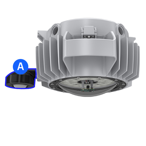 Champ Intelligent LED Lighting anatomy sensor side